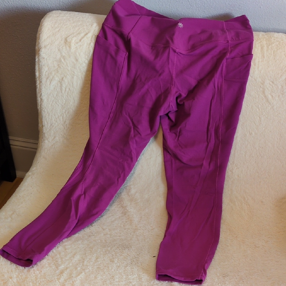 Athleta Vibrant Purple Leggings